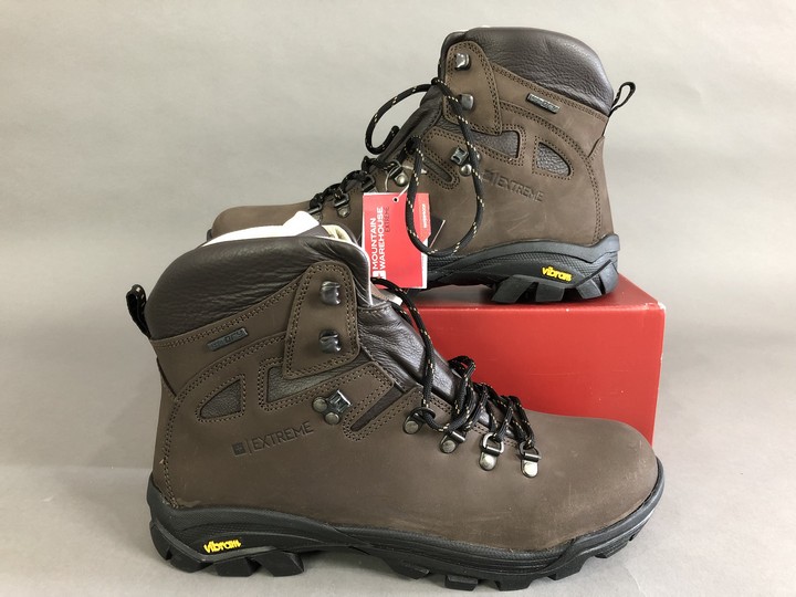 Excalibur Waterproof Vibram Work boots with Box, Size 9.5