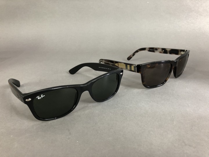 1x Pair of Burberry Sunglasses & 1x Pair of Rayban Sunglasses