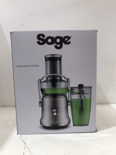 SAGE THE NUTRI JUICER COLD PLUS MODEL: SJE530BSS RRP: £249.95