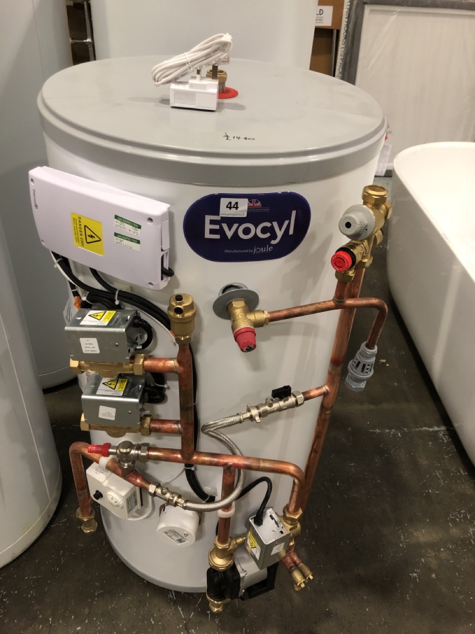 John Pye Auctions - EVOCYL 150L PRE PLUMBED CYLINDER 150LEVOHOSTD2Z RRP  £1440
