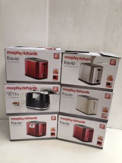 ASSORTED MORPHY RICHARDS KITCHEN APPLIANCES TO INCLUDE TOASTERS
