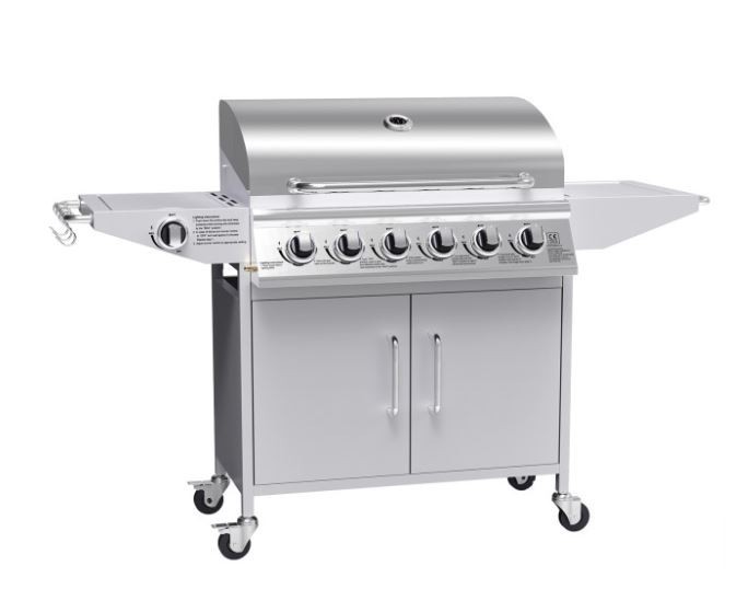 John Pye Auctions BOSS GRILL CLASSIC 6 BURNER GAS BBQ GRILL