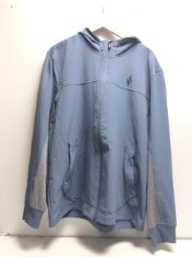 6 X SKECHERS BLUE ZIP JACKET SIZE XL .