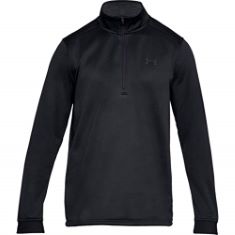 QTY OF ITEMS TO INLCUDE 9 X ASSORTED UNDER ARMOUR ITEMS INCLUDING UNDER ARMOUR MEN ARMOUR FLEECE 1/2 ZIP, ELASTICATED AND BREATHABLE LONG SLEEVE FLEECE, COMFORTABLE HALF ZIP RUNNING TOP, UNDER ARMOUR