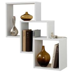 5 X FMD SHELF FIBI, W/H/D 64.0 X 65.5 X 19.0 CM, WHITE, WOOD.