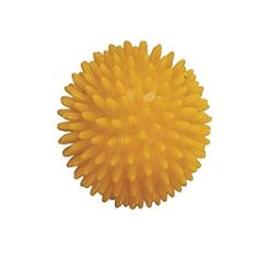 36 X PATTERSON MEDICAL HEALTH MASSAGE BALLS FOR HAND PAIN AND BLOOD CIRCULATION, 8 CM SIZE, YELLOW.