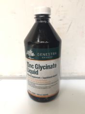 42 X GENESTRA ZINC GLYCINATE LIQUID .