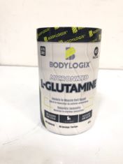 9 X BODYLOGIX MICRONIZED L-GLUTAMINE .