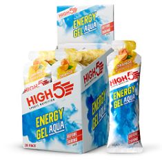 QTY OF ITEMS TO INLCUDE BOX OF ASSORTED PROTEIN ITEMS INCLUDING HIGH5 ENERGY GEL AQUA LIQUID QUICK RELEASE ENERGY ON THE GO FROM NATURAL FRUIT JUICE, ORANGE, 20 COUNT (PACK OF 1), SCIENCE IN SPORT 7