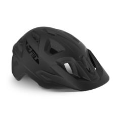 MET - ECHO MOUNTAIN BIKE HELMET IN MATT / BLACK SIZE MEDIUM (52-57 CM).