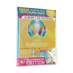 43 X PANINI EUROPEAN SOCCER INTERNATIONAL UEFA EURO 2020 STICKER COLLECTION STARTER PACK.