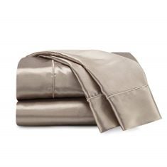 8 X MARTEX SHEET SET, POLYESTER, GOLD, TWIN.