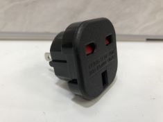 20 X TRAVEL PLUG PACK OF 5.