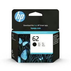 QTY OF ITEMS TO INLCUDE HP C2P04AE 62 ORIGINAL INK CARTRIDGE, BLACK, SINGLE PACK (PACKAGE MAY VARY), CANON PG-545 / CL-546 INK BLACK AND COLOUR STANDARD CAPACITY BLACK 180 SS COLOUR, PACK OF 2 BLISTE