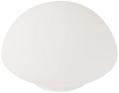 6 X WESTINGHOUSE LIGHTING OPAL FROSTED MUSHROOM SHADE, 17.8 CM - WHITE.