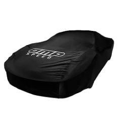 8 X OMP SPEED INTERIOR CAR COVER ELASTICATED L/XL SIZE - BLACK CAR COVER DUST PROOF.