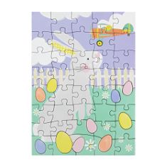 27 X TALKING TABLES 50 PIECE EASTER PUZZLE FOR CHILDREN | SPRING BUNNY RABBIT PARTY BAG GIFTS FOR KIDS JIGSAW GAMES AGE 3+ PRESENT BOX FILLER.