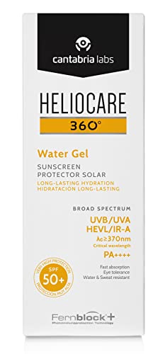 15 X HELIOCARE HELIO 360 WATER GEL SPF50+ 50ML.