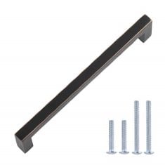 14 X BASICS AB3702-OR-10 CABINET PULL, 14 CM LENGTH (12.7 CM HOLE CENTER), OIL RUBBED BRONZE.