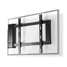 NEDIS MOTORISED TV WALL MOUNT WITH EXTENDABLE ARM, SUITABLE FOR 32-60 IN SCREENS, 40 KG WEIGHT LIMIT, BLACK.