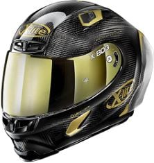 X-LITE X-803 RS ULTRA CARBON REPLICA GOLDEN EDITION HELMET (BLACK/GOLD, S (56)).