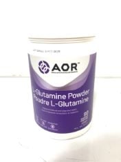 12 X AOR L-GLUTAMINE POWDER .