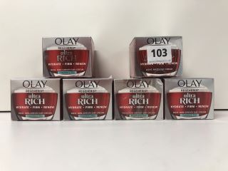 6X OLAY REGENERIST FACE CREAMS