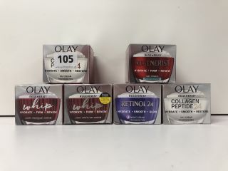 6X OLAY REGENERIST FACE CREAMS