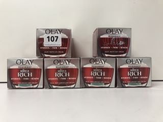 6X OLAY REGENERIST FACE CREAMS