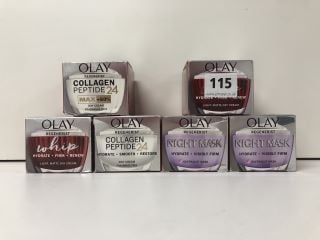 6X OLAY REGENERIST FACE CREAMS