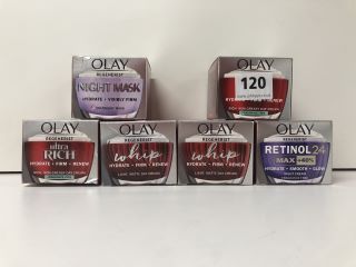 6X OLAY REGENERIST FACE CREAMS