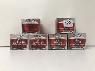 6X OLAY REGENERIST FACE CREAMS