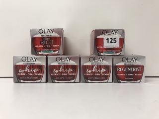 6X OLAY REGENERIST FACE CREAMS