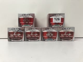 6X OLAY REGENERIST FACE CREAMS