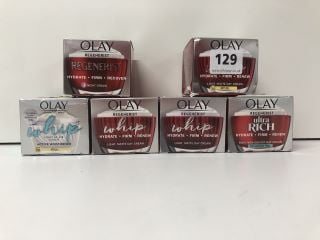 6X OLAY REGENERIST FACE CREAMS