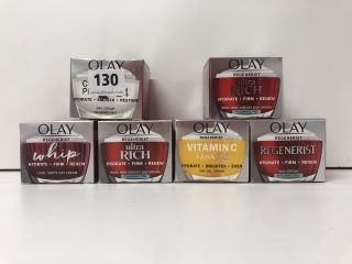 6X OLAY REGENERIST FACE CREAMS