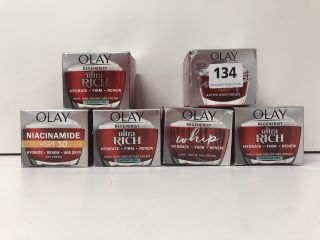 6X OLAY REGENERIST FACE CREAMS