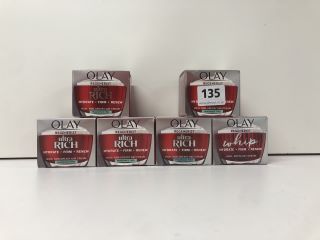 6X OLAY REGENERIST FACE CREAMS