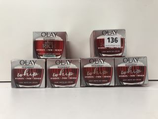 6X OLAY REGENERIST FACE CREAMS