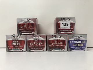 6X OLAY REGENERIST FACE CREAMS