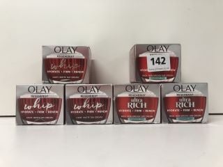 6X OLAY REGENERIST FACE CREAMS