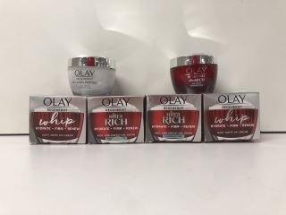 6X OLAY REGENERIST FACE CREAMS