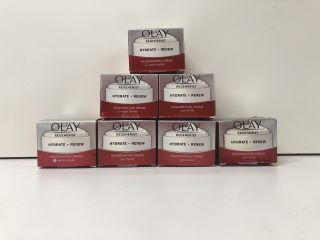 7X OLAY REGENERIST - HYDRATE - RENEW - REGENERATING CREAM