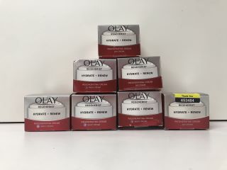 7X OLAY REGENERIST - HYDRATE - RENEW - REGENERATING CREAM