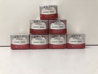 7X OLAY REGENERIST - HYDRATE - RENEW - REGENERATING CREAM