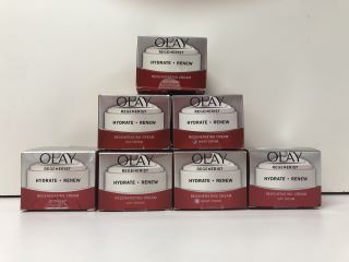 7X OLAY REGENERIST - HYDRATE - RENEW - REGENERATING CREAM