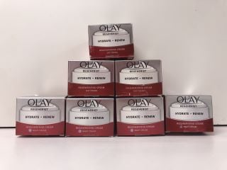 7X OLAY REGENERIST - HYDRATE - RENEW - REGENERATING CREAM