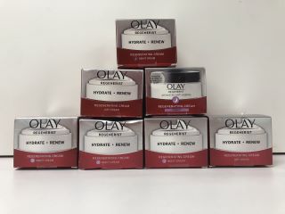 7X OLAY REGENERIST - HYDRATE - RENEW - REGENERATING CREAM