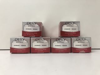 6X OLAY REGENERIST - HYDRATE - RENEW - REGENERATING CREAM