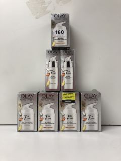 7X OLAY TOTAL EFFECTS FACE CREAMS